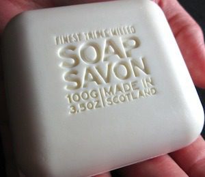 Triple milled soap from The Fine Scottish Soaps Company