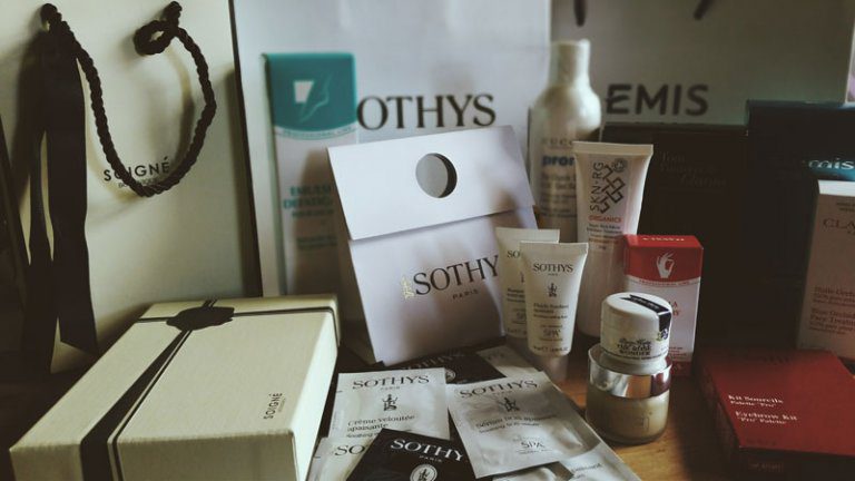 Shopping at Professional Beauty London