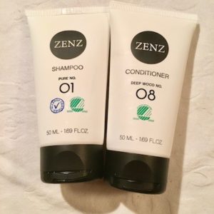 ZENZ shampoo and conditioner