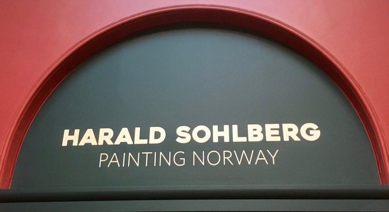 Harald Sohlberg Painting Norway sign