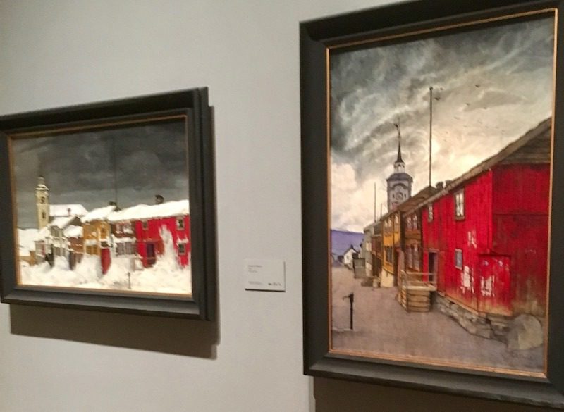 Harald Sohlberg paintings at Dulwich Picture Gallery