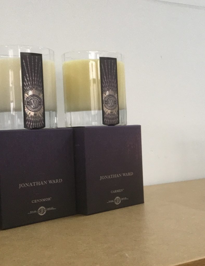 Jonathan Ward boxes and candles