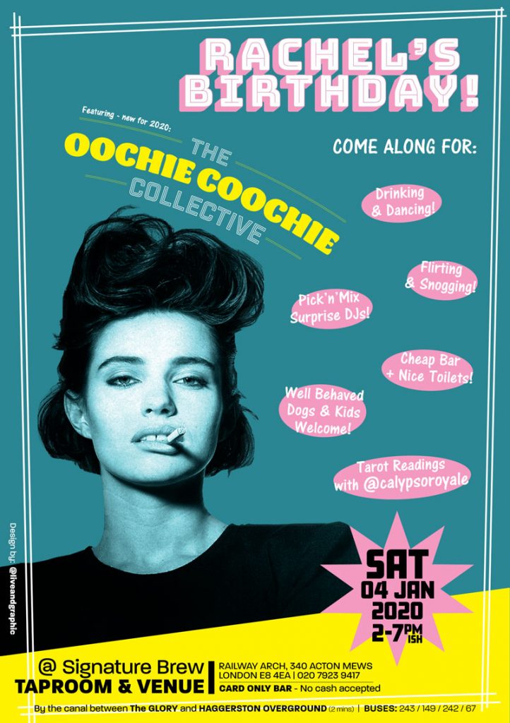 oochie Coochie Collective invitation