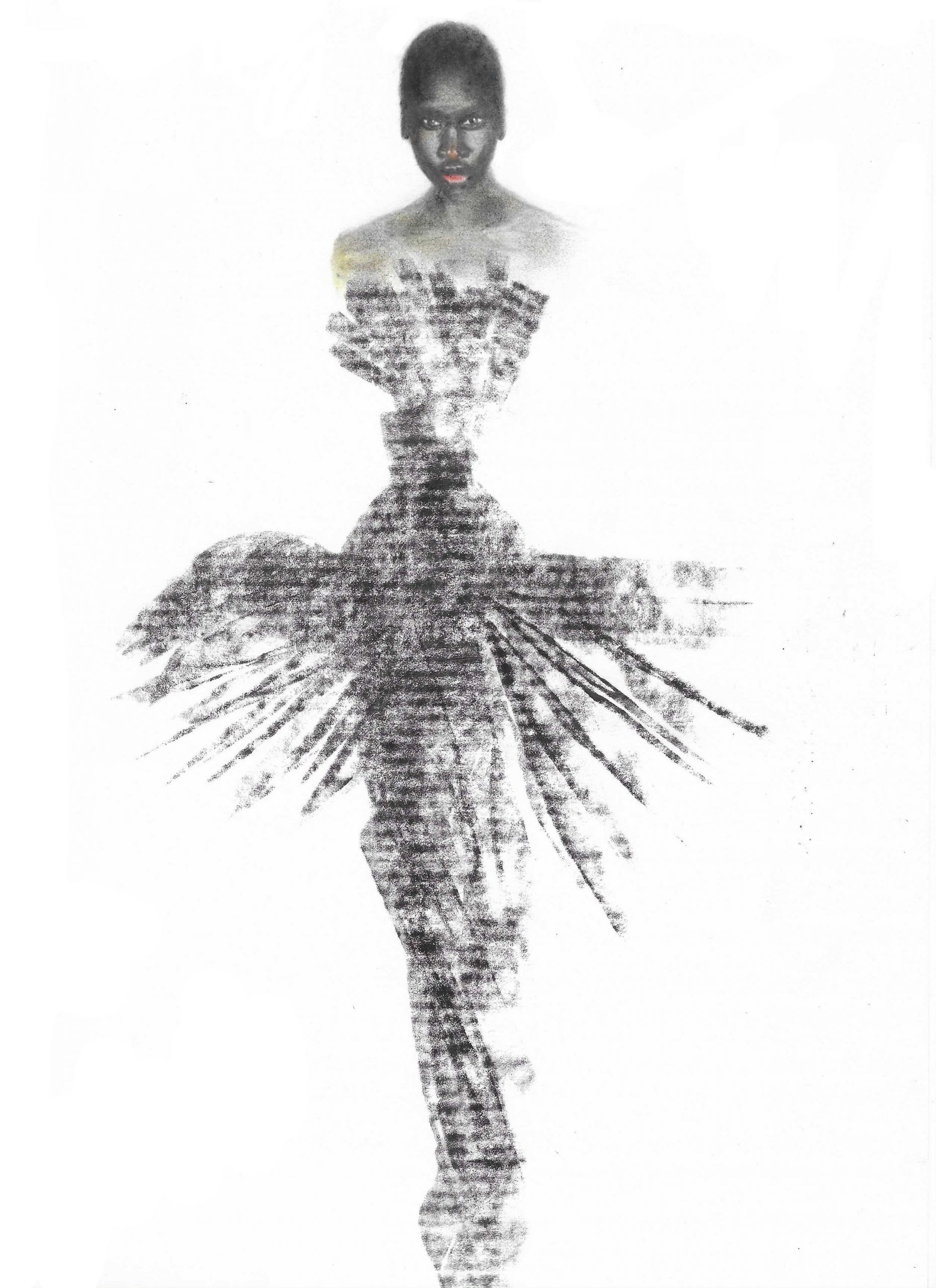 Alek Wek by Marc McGreevy