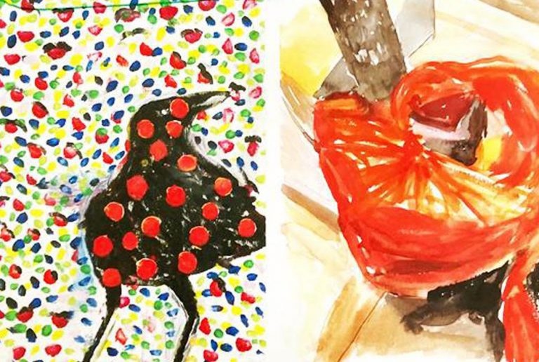 BIrds and Bags Show Thelma Speirs and Julian Smith
