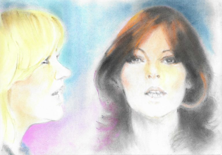 Anni-Frid and Agnetha by Marc McGreevy