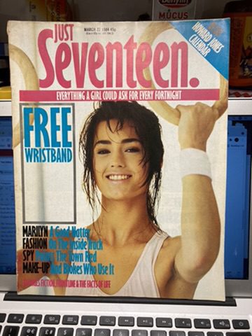 Just Seventeen Volume 2 Issue 6 cover picture: SAM BROWN