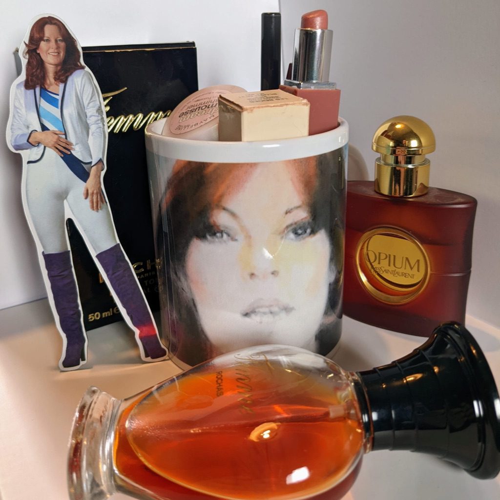 Anni-Frid makeup and perfume and Marc McGreevy mug