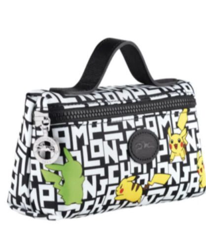Longchamp x Pikachu cosmetic purse from seller Mouseyblue-2008 at eBay