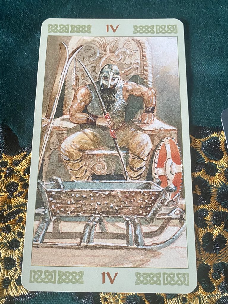 The Emperor from Vikings tarot
