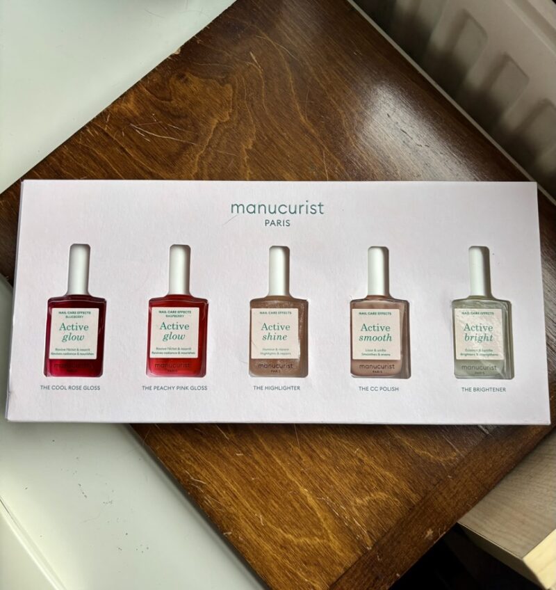 Manucurist The Complete Active Set: Active Glow Cool Rose, Active Glow Peachy Pink, Active Shine, Active Smooth, Active Bright