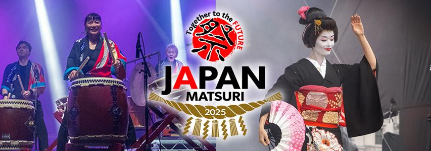 JAPAN MATSURI 2025 promotional imagery